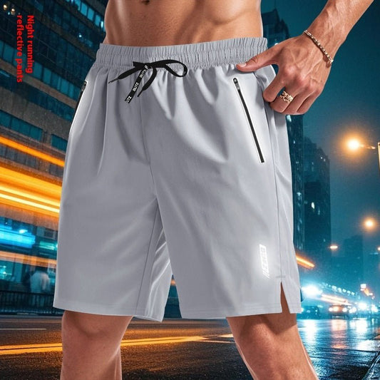 Men's Shorts Micro Elastic Loose Luminous Quick - dry Casual Shorts - PratSN
