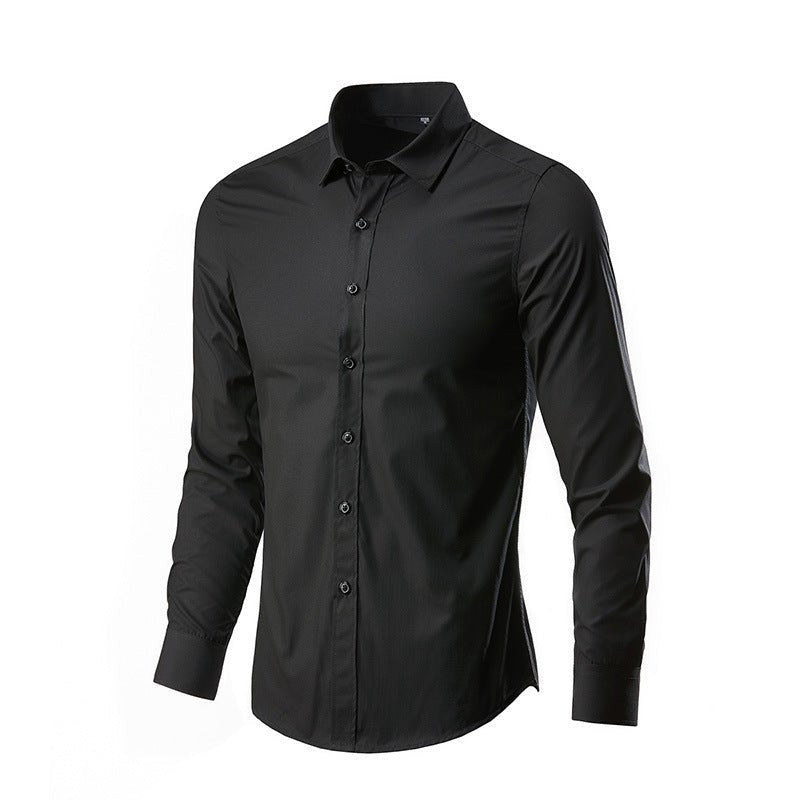Men's Simple Trendy Long - sleeve Slim Shirt - PratSN