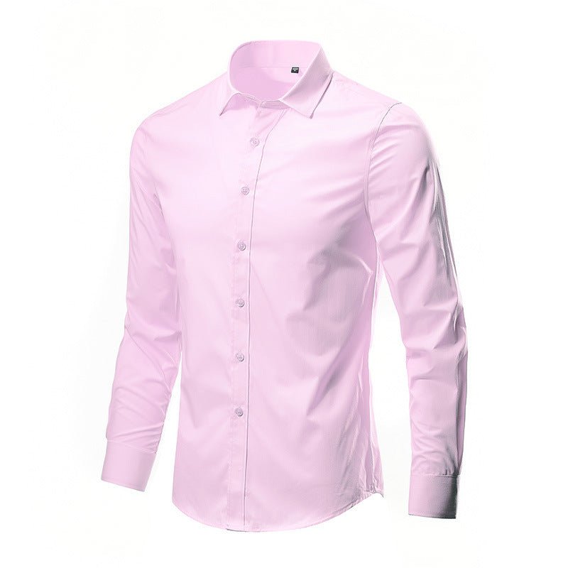Men's Simple Trendy Long - sleeve Slim Shirt - PratSN