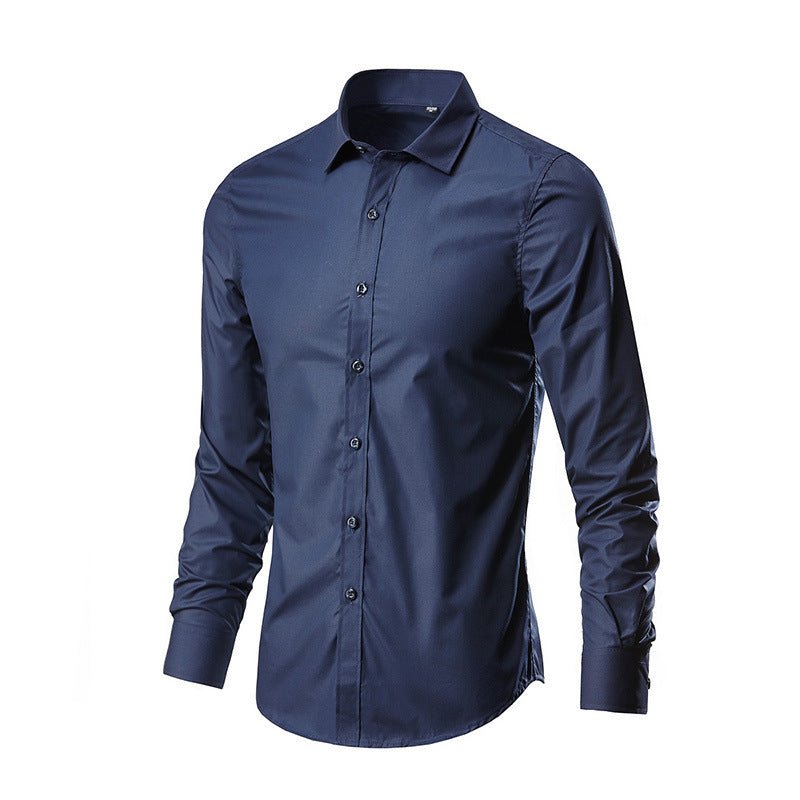 Men's Simple Trendy Long - sleeve Slim Shirt - PratSN
