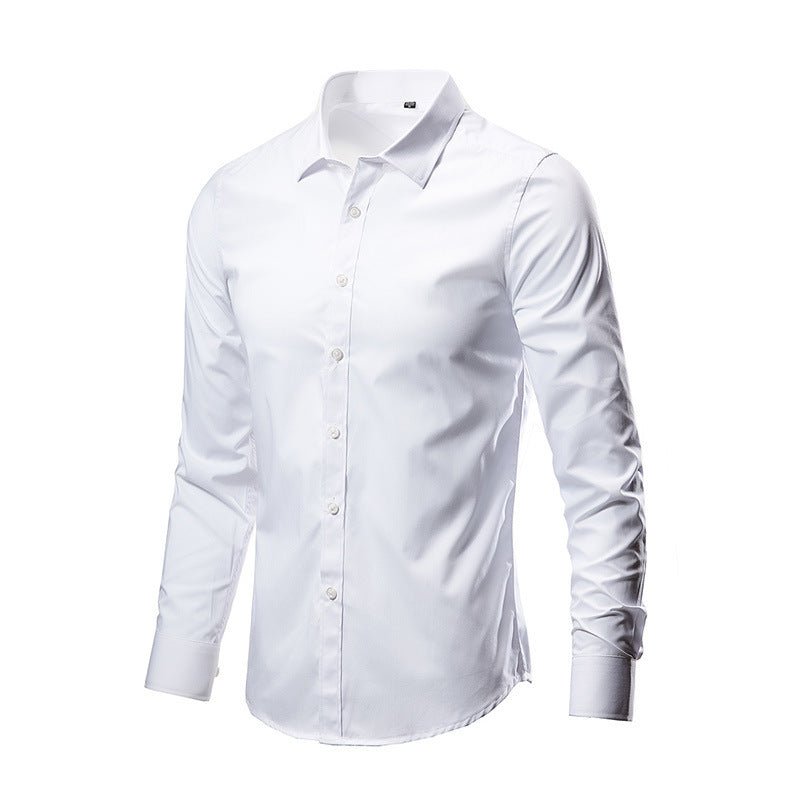 Men's Simple Trendy Long - sleeve Slim Shirt - PratSN