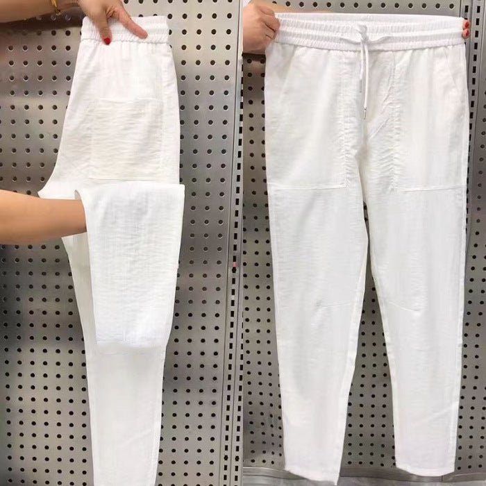 Men's Solid Color Clean Version Thin Pants - Perfect Choice for Summer - PratSN