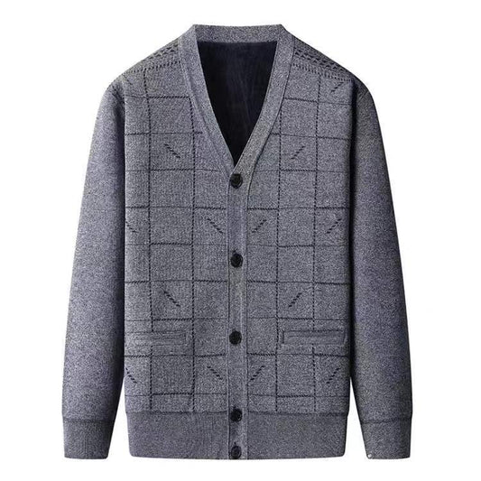 Men's Spring And Autumn Long Sleeve Plus - sized Oversized Sweater - PratSN