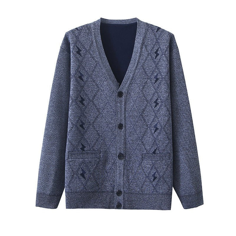 Men's Spring And Autumn Long Sleeve Plus - sized Oversized Sweater - PratSN