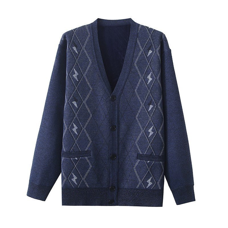 Men's Spring And Autumn Long Sleeve Plus - sized Oversized Sweater - PratSN
