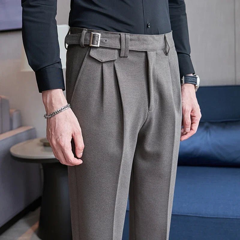 Men's Suit Pants, White Black Trousers, Gray Khaki Trousers, Men's Fashion Slim Fit Trousers, Size 28 29 30 31 32 33 34 36 - PratSN