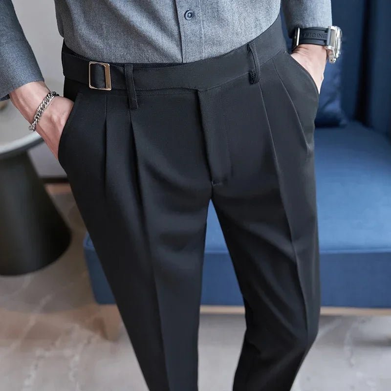 Men's Suit Pants, White Black Trousers, Gray Khaki Trousers, Men's Fashion Slim Fit Trousers, Size 28 29 30 31 32 33 34 36 - PratSN