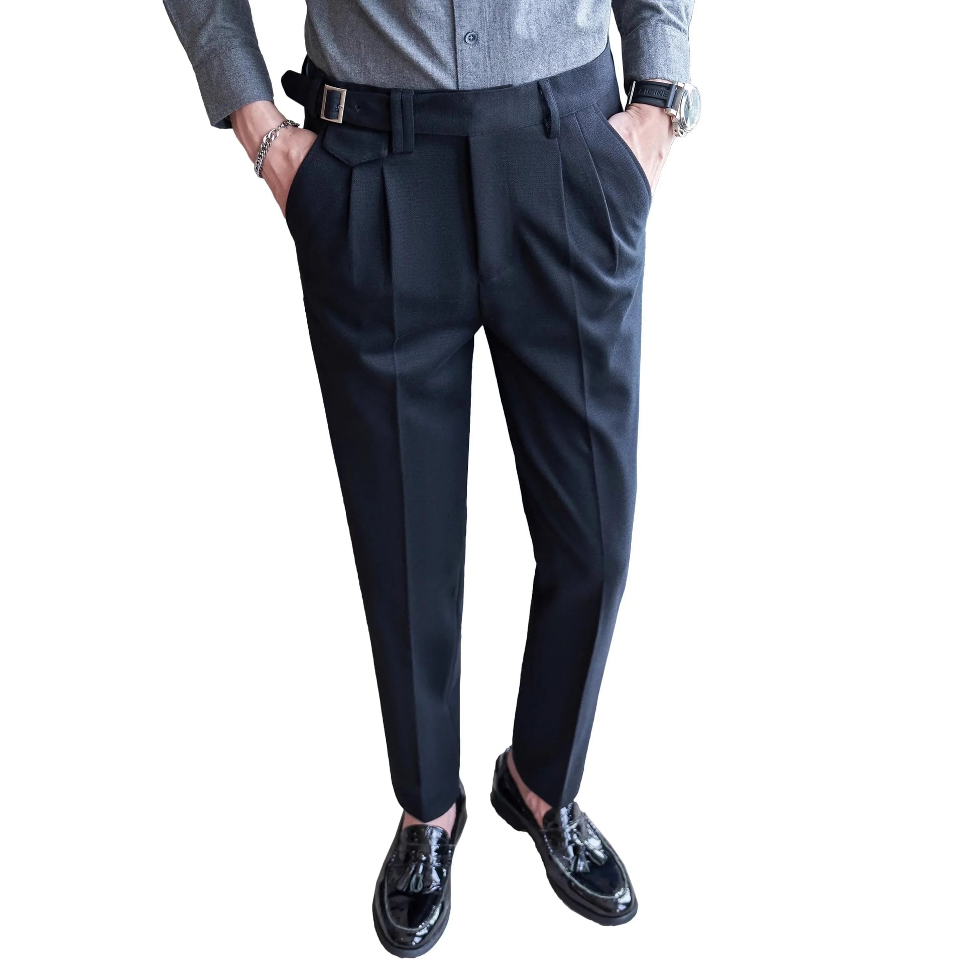 Men's Suit Pants, White Black Trousers, Gray Khaki Trousers, Men's Fashion Slim Fit Trousers, Size 28 29 30 31 32 33 34 36 - PratSN