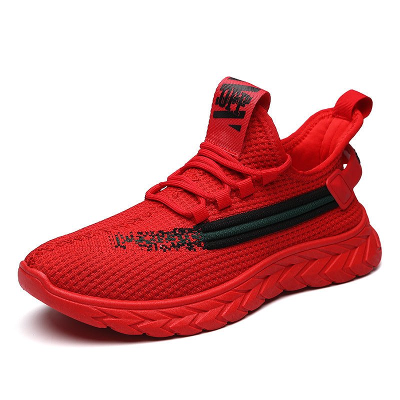 Men's Summer Breathable Sneaker Red - PratSN
