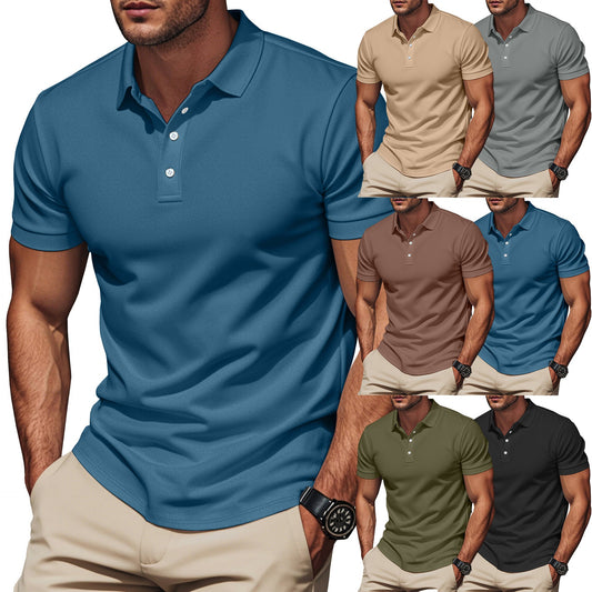 Men's T-shirt Casual British Style Summer Men's T-shirt - PratSN