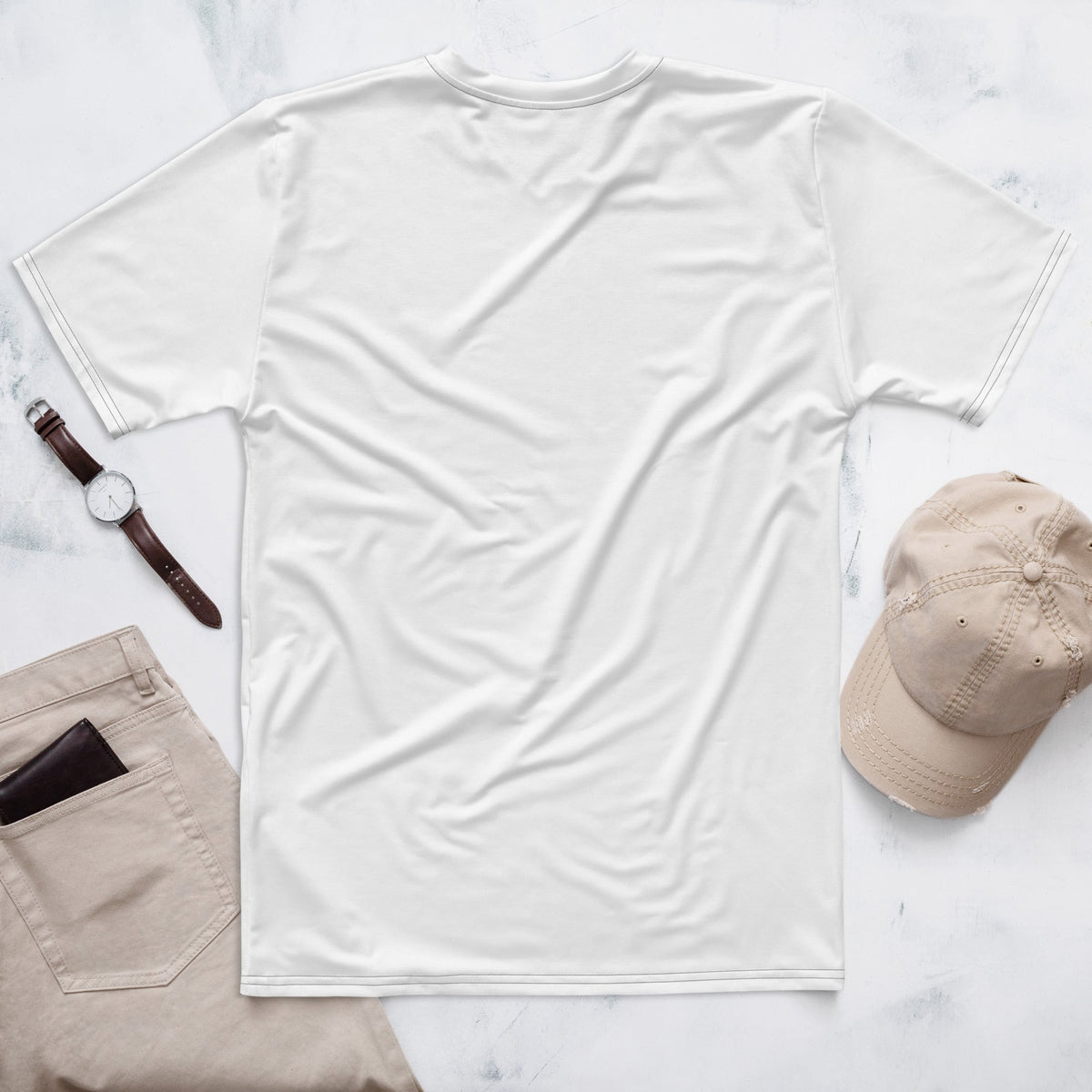 Men's T-Shirt. Casual T-Shirt Classic Men's T-Shirt - PratSN