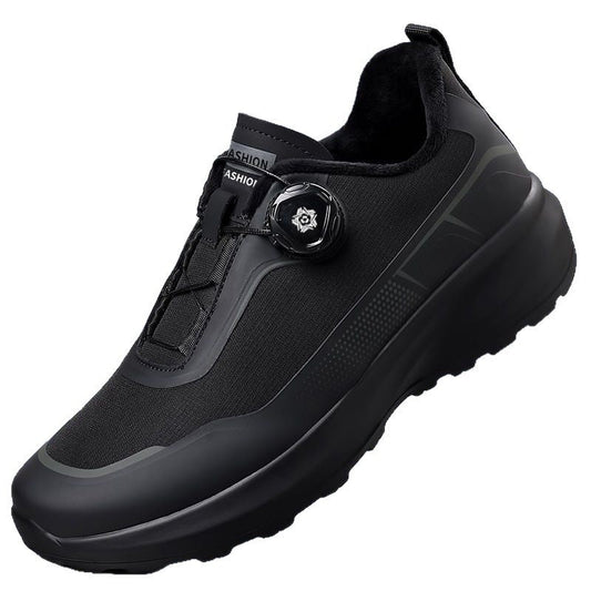 Men's Thick Bottom Rotating Button Sneaker - PratSN