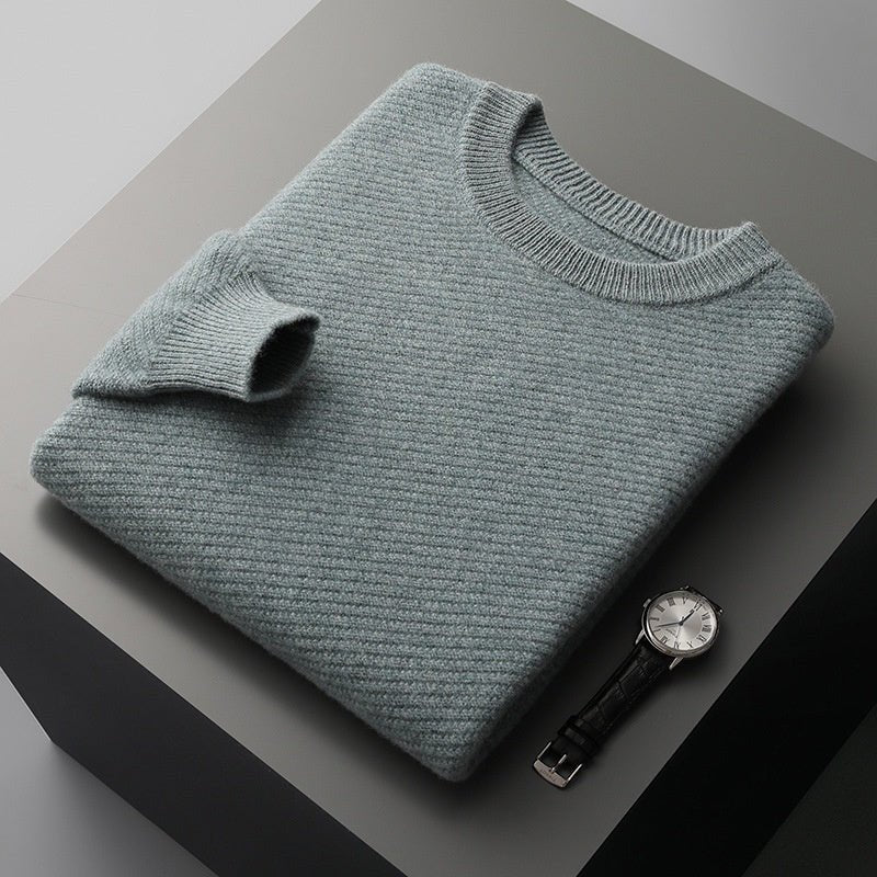 Men's Thickened Sweater Bottoming Sweater Loose - PratSN