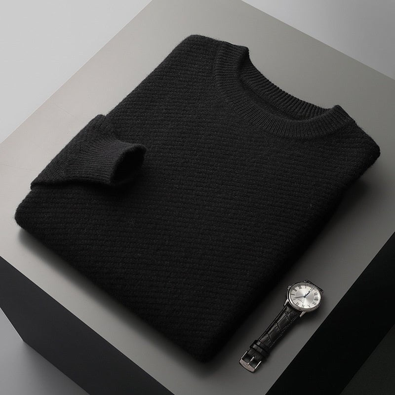 Men's Thickened Sweater Bottoming Sweater Loose - PratSN