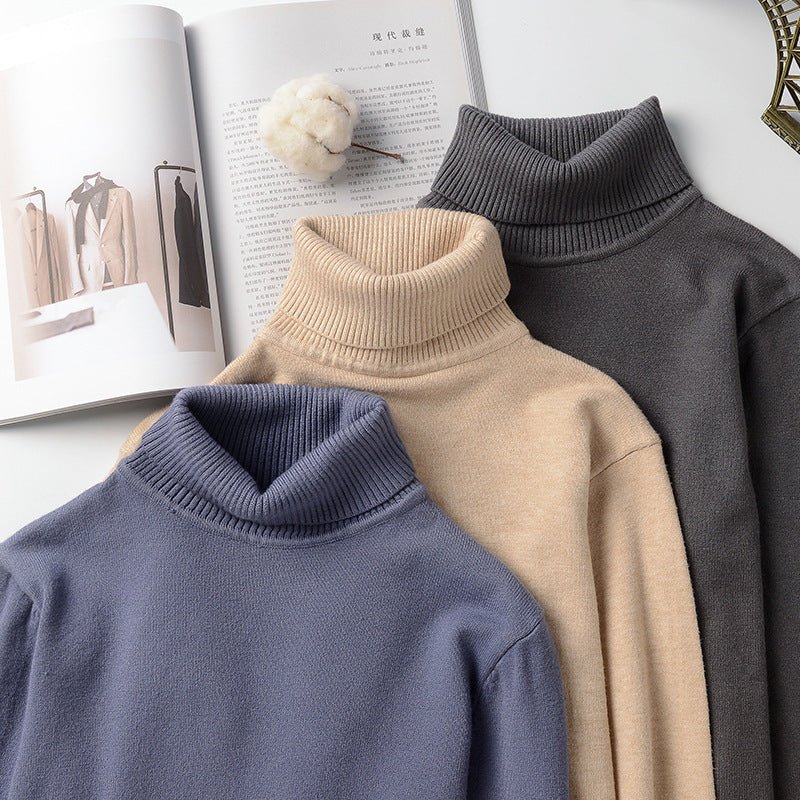 Men's Turtleneck Sweater Autumn And Winter - PratSN