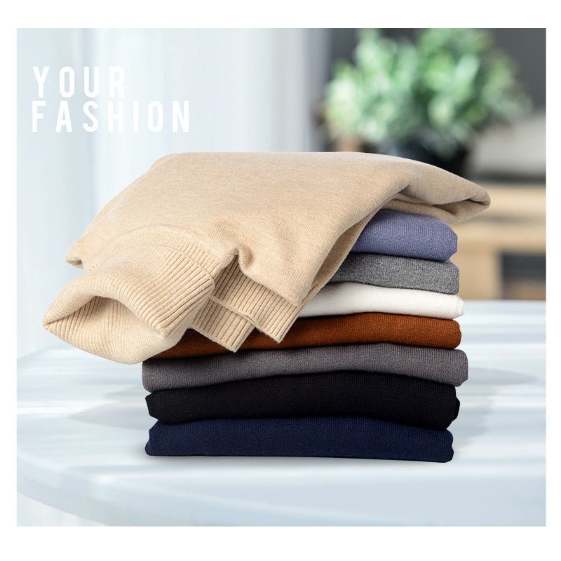 Men's Turtleneck Sweater Autumn And Winter - PratSN