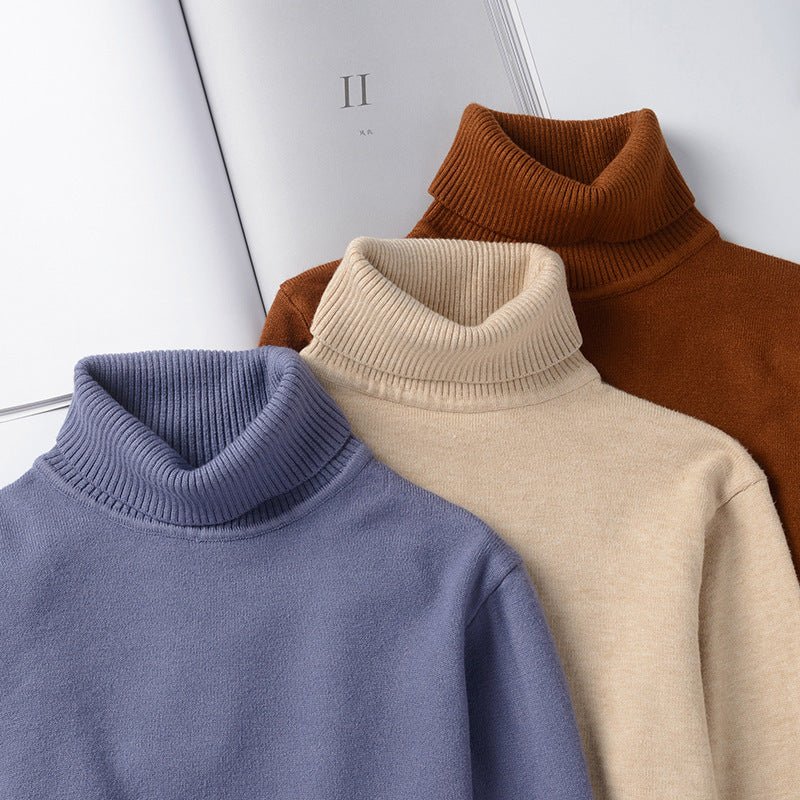 Men's Turtleneck Sweater Autumn And Winter - PratSN