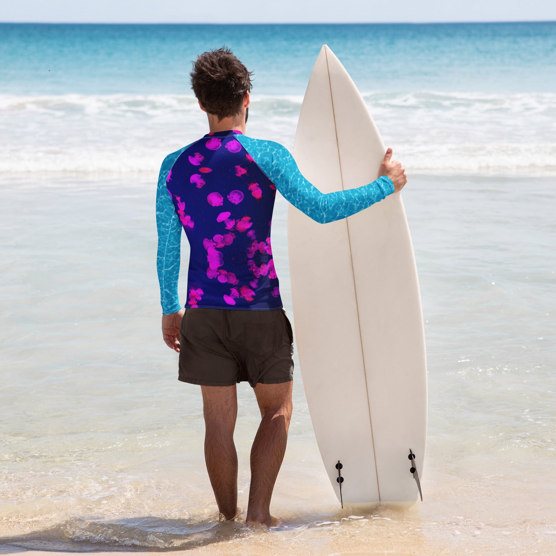 Men's UPF50+ Rash Guards Rash Guard - Men's Long - Sleeved Rash Guards - PratSN