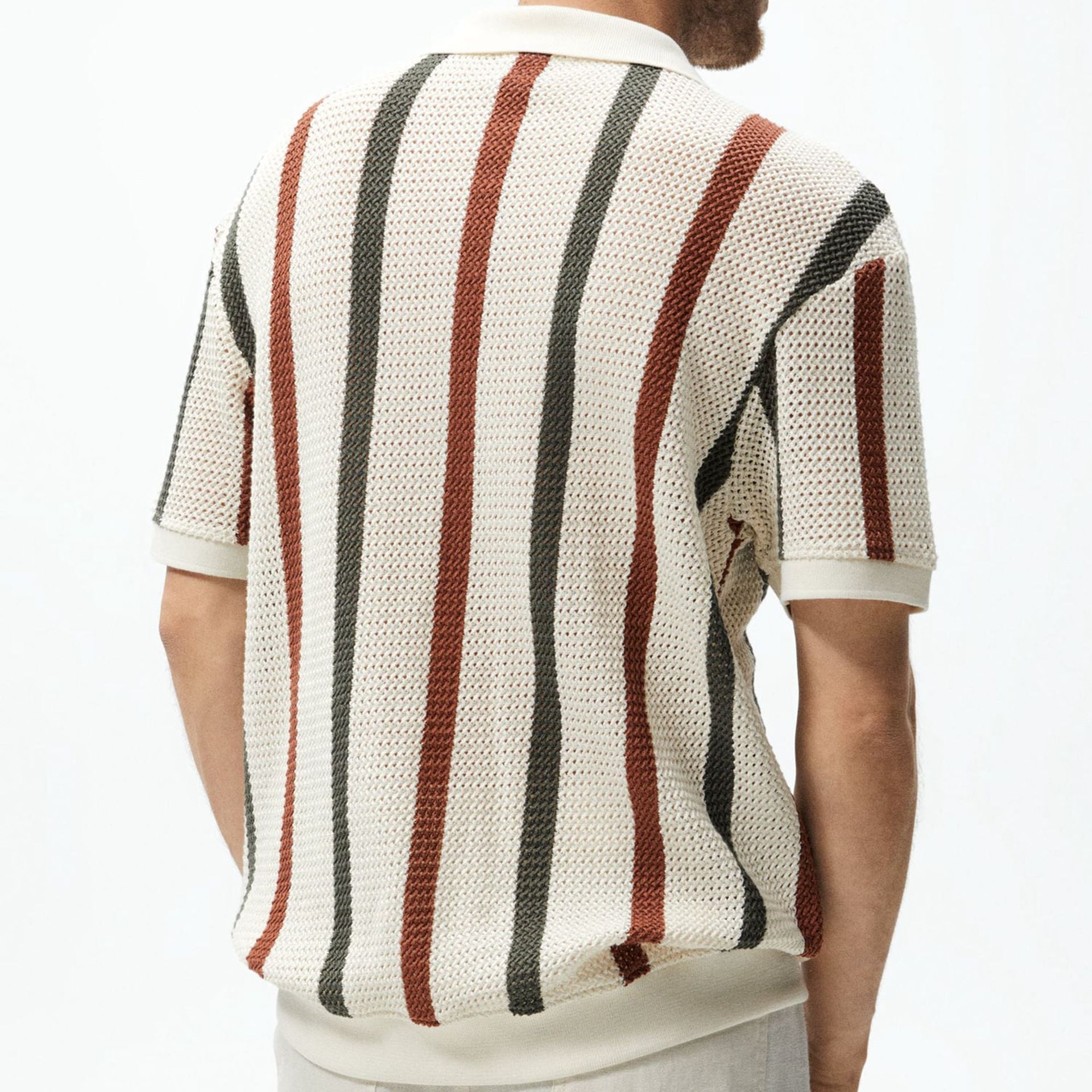 Men's Winter European And American Style Thick Needle Hollow Sweater - PratSN