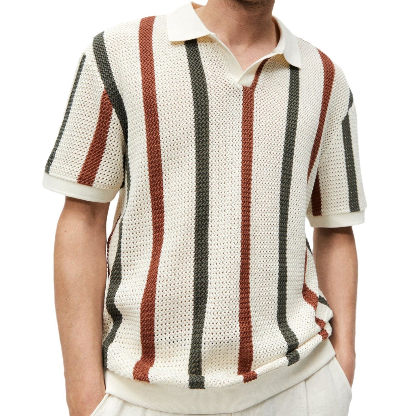 Men's Winter European And American Style Thick Needle Hollow Sweater - PratSN