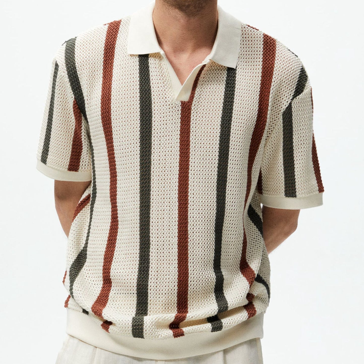 Men's Winter European And American Style Thick Needle Hollow Sweater - PratSN