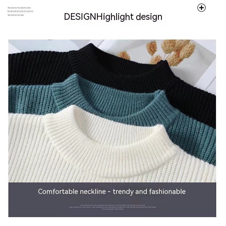 Men's Winter Loose And Idle Knitwear Sweater - PratSN