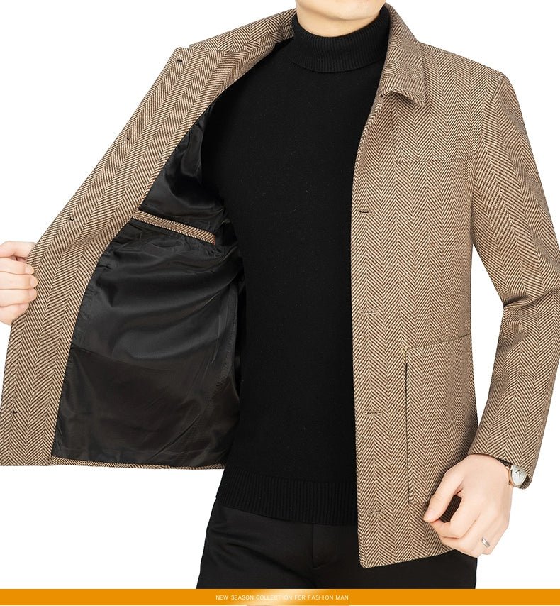 Men's Woodpecker Spring Washed No - Iron Fancy Jacket - PratSN