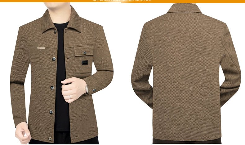 Men's Woodpecker Spring Washed No - Iron Fancy Jacket - PratSN