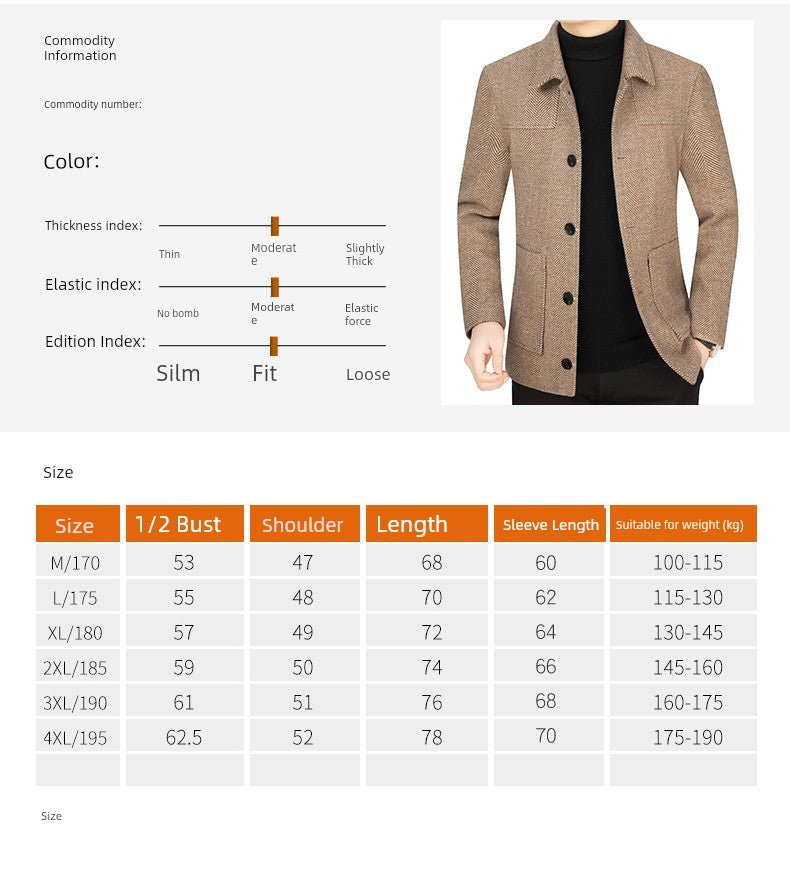 Men's Woodpecker Spring Washed No - Iron Fancy Jacket - PratSN