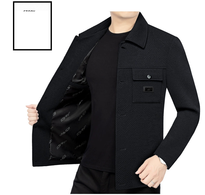 Men's Woodpecker Spring Washed No - Iron Fancy Jacket - PratSN