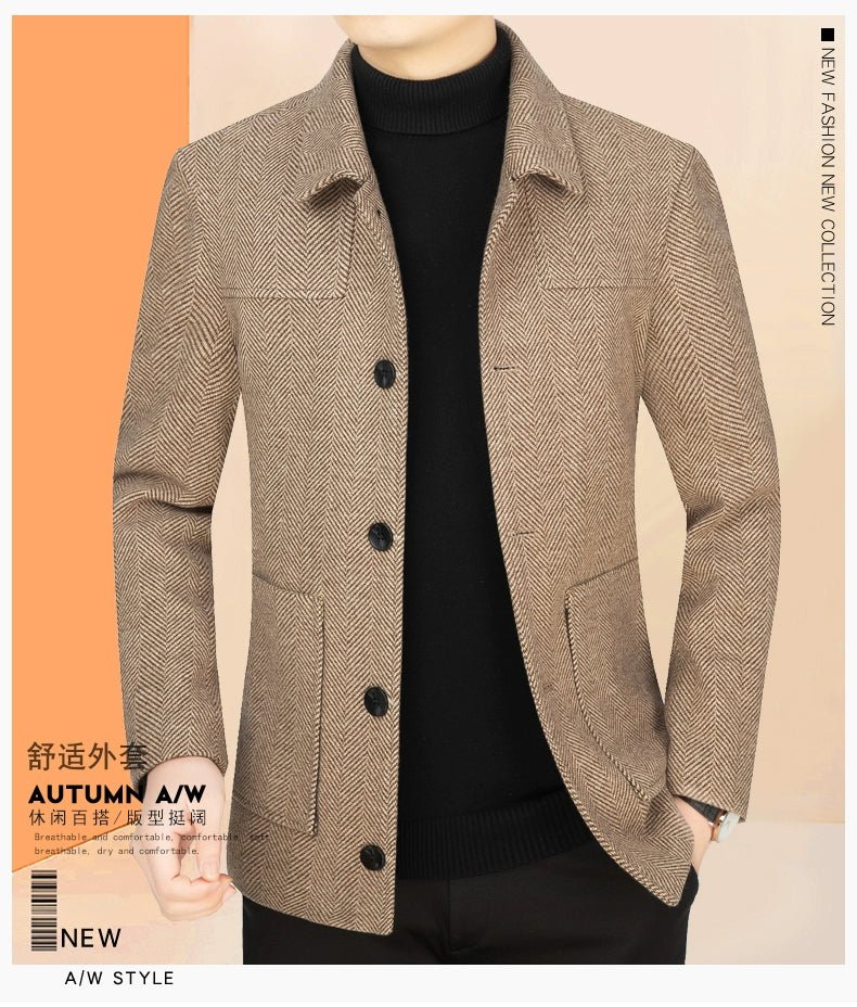 Men's Woodpecker Spring Washed No - Iron Fancy Jacket - PratSN