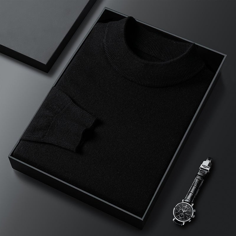 Men's Wool Sweater Simple Knitwear - PratSN