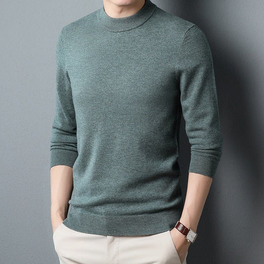 Men's Wool Sweater Simple Knitwear - PratSN