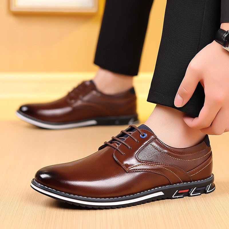 Men's Work Fashion Leather Shoes - PratSN