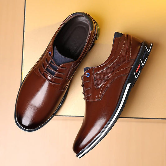 Men's Work Fashion Leather Shoes - PratSN