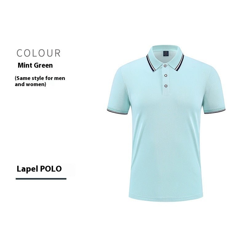 Mercerized Cotton Culture Lapel Short Sleeve - PratSN