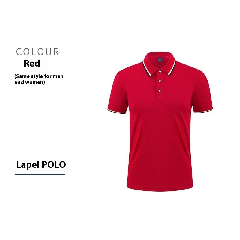 Mercerized Cotton Culture Lapel Short Sleeve - PratSN