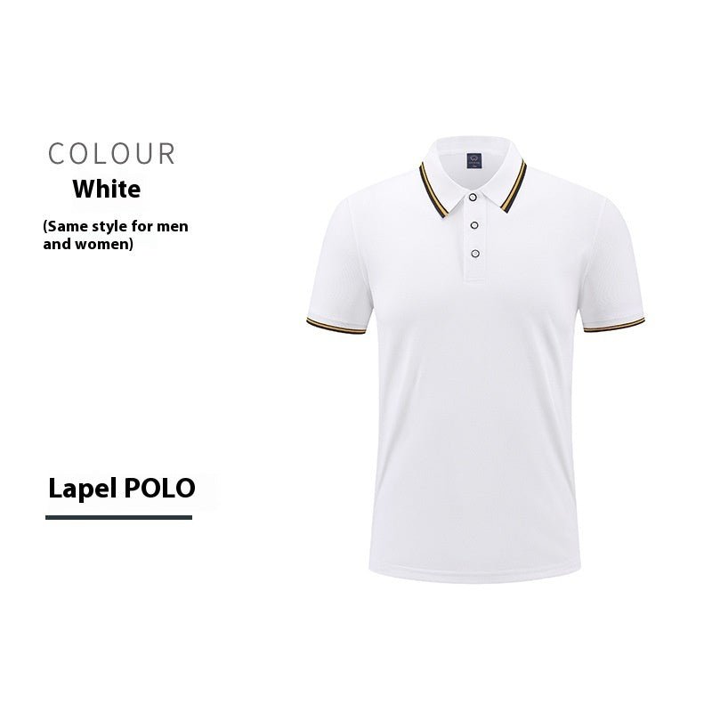 Mercerized Cotton Culture Lapel Short Sleeve - PratSN