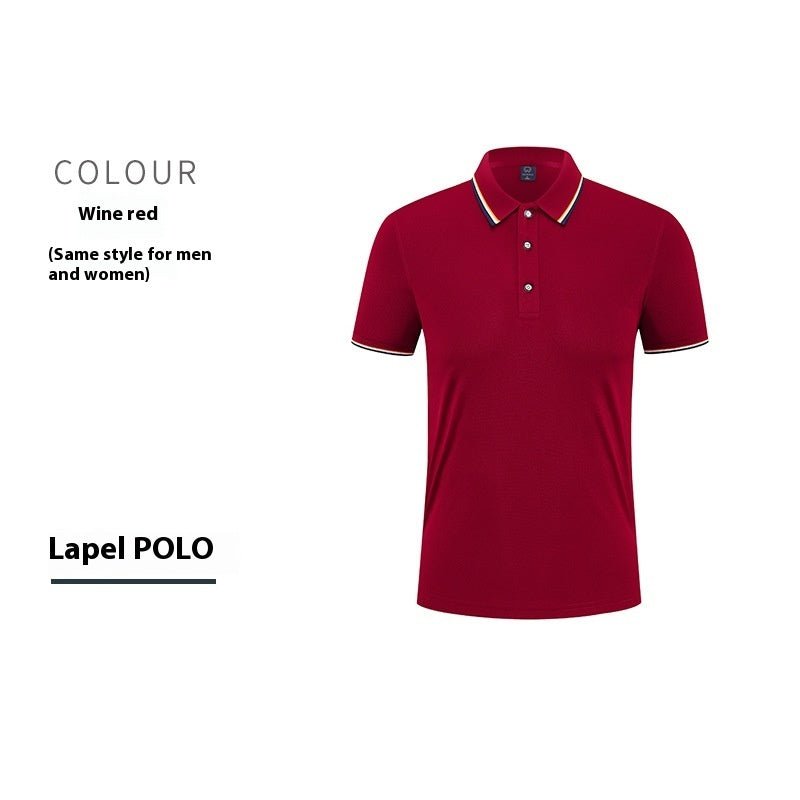 Mercerized Cotton Culture Lapel Short Sleeve - PratSN