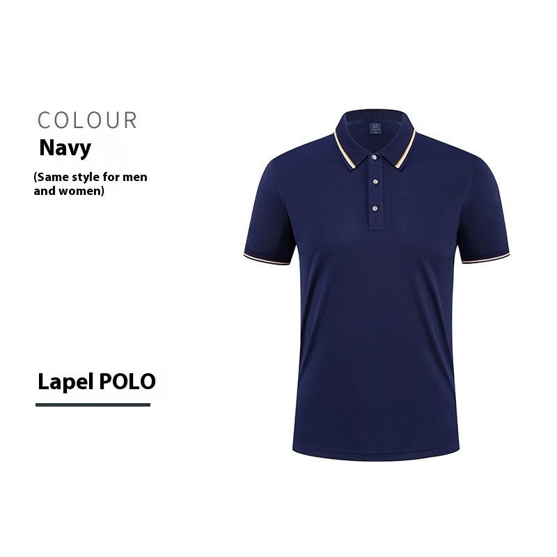 Mercerized Cotton Culture Lapel Short Sleeve - PratSN