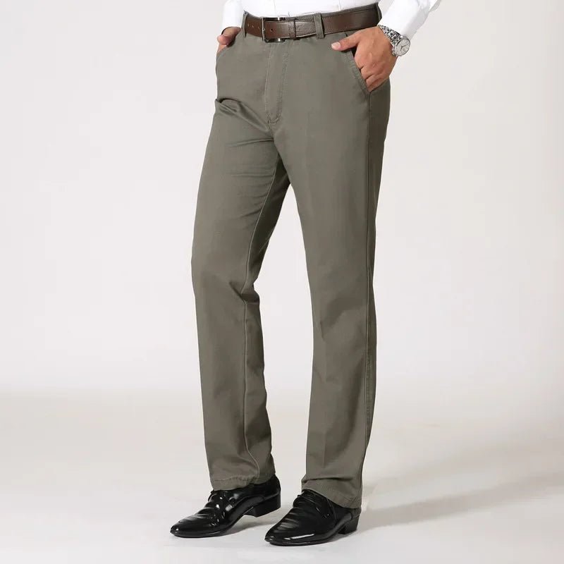 MRMT 2024 Brand New Men's Trousers Cotton Slacks Loose Pants for Male Straight High Waist Long Trouser - PratSN