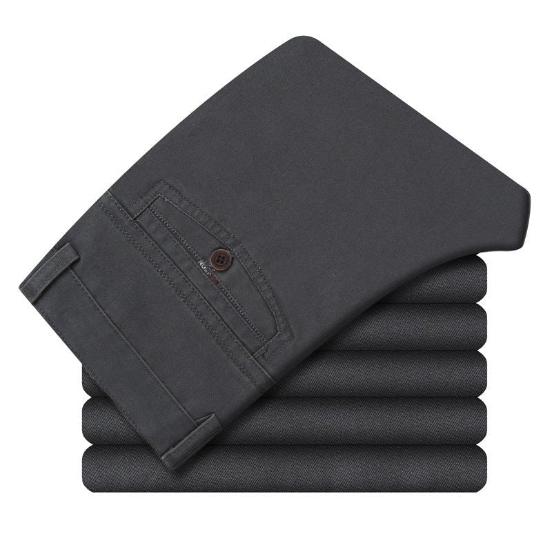 MRMT 2024 Brand New Men's Trousers Cotton Slacks Loose Pants for Male Straight High Waist Long Trouser - PratSN