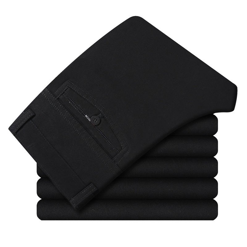 MRMT 2024 Brand New Men's Trousers Cotton Slacks Loose Pants for Male Straight High Waist Long Trouser - PratSN