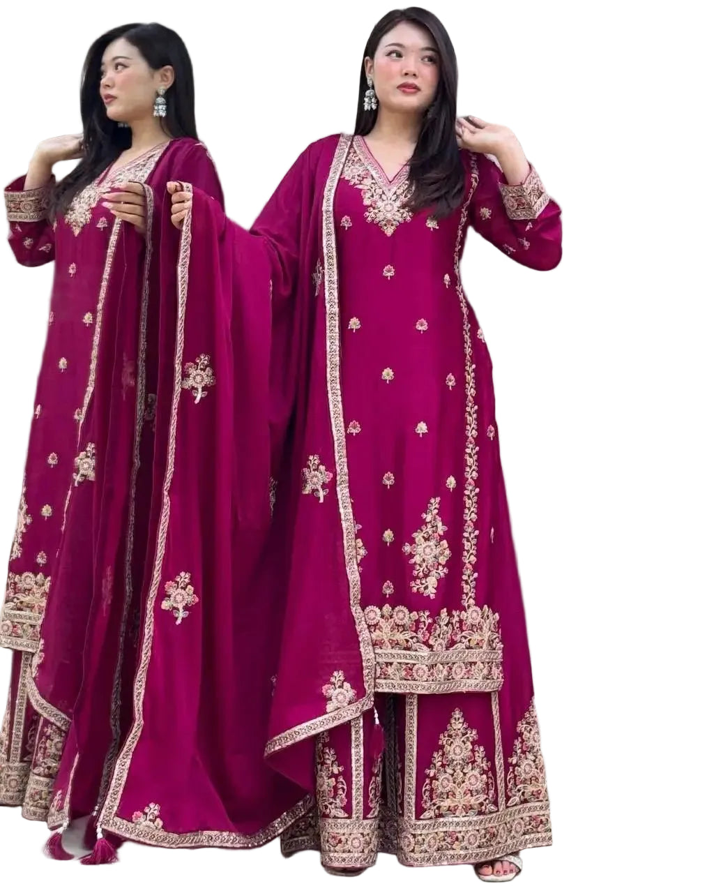 New Fancy Designer Women's Modal Diwali Party Salwar Kameez & Dupatta Set with Reversible Quick Dry Features - PratSN