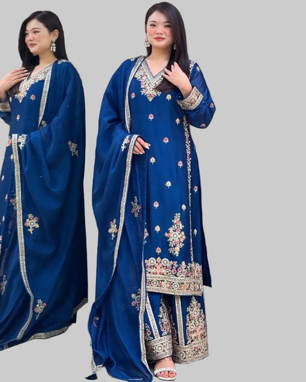 New Fancy Designer Women's Modal Diwali Party Salwar Kameez & Dupatta Set with Reversible Quick Dry Features - PratSN