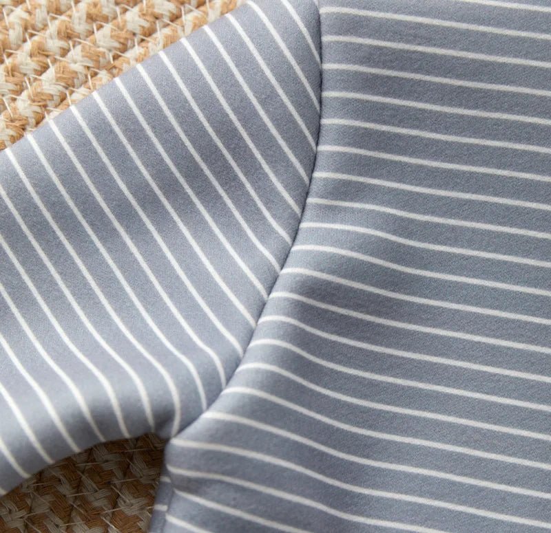 New Girls Padded Bottoming Shirt Boys Striped Turtleneck Jumper Autumn Winter Children Warm Fashion Casual Long - Sleeved Sweater - PratSN