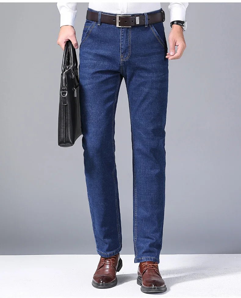 New Men Light Luxury Stretch Slim Fit Pants Comfortable Soft - PratSN