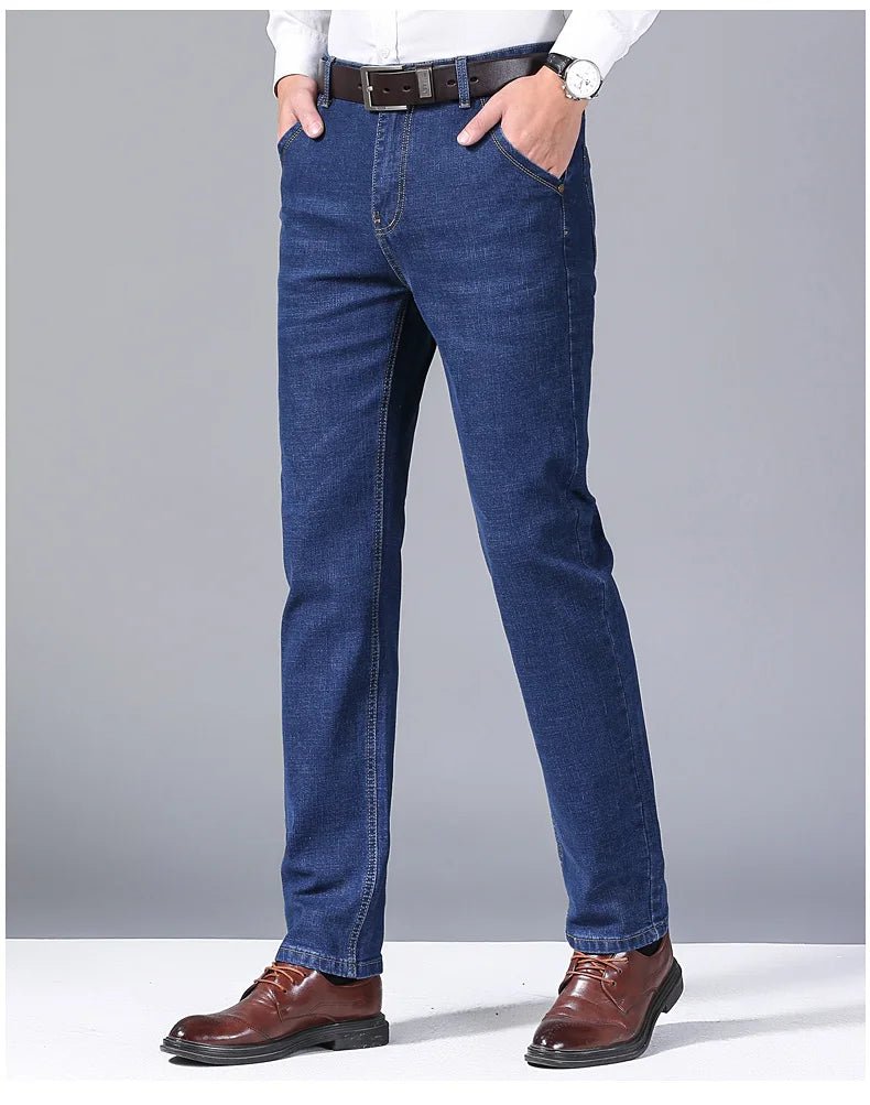 New Men Light Luxury Stretch Slim Fit Pants Comfortable Soft - PratSN