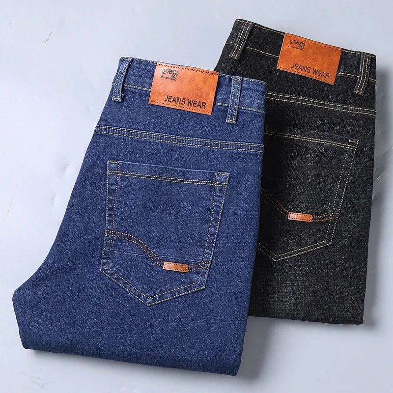 New Men Light Luxury Stretch Slim Fit Pants Comfortable Soft - PratSN