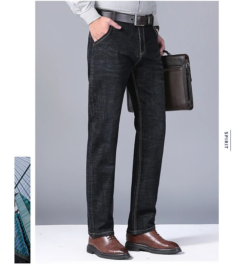 New Men Light Luxury Stretch Slim Fit Pants Comfortable Soft - PratSN